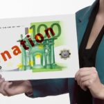 Immagine di un bonifico bancario con la causale "regalo" per donazioni ai figli.